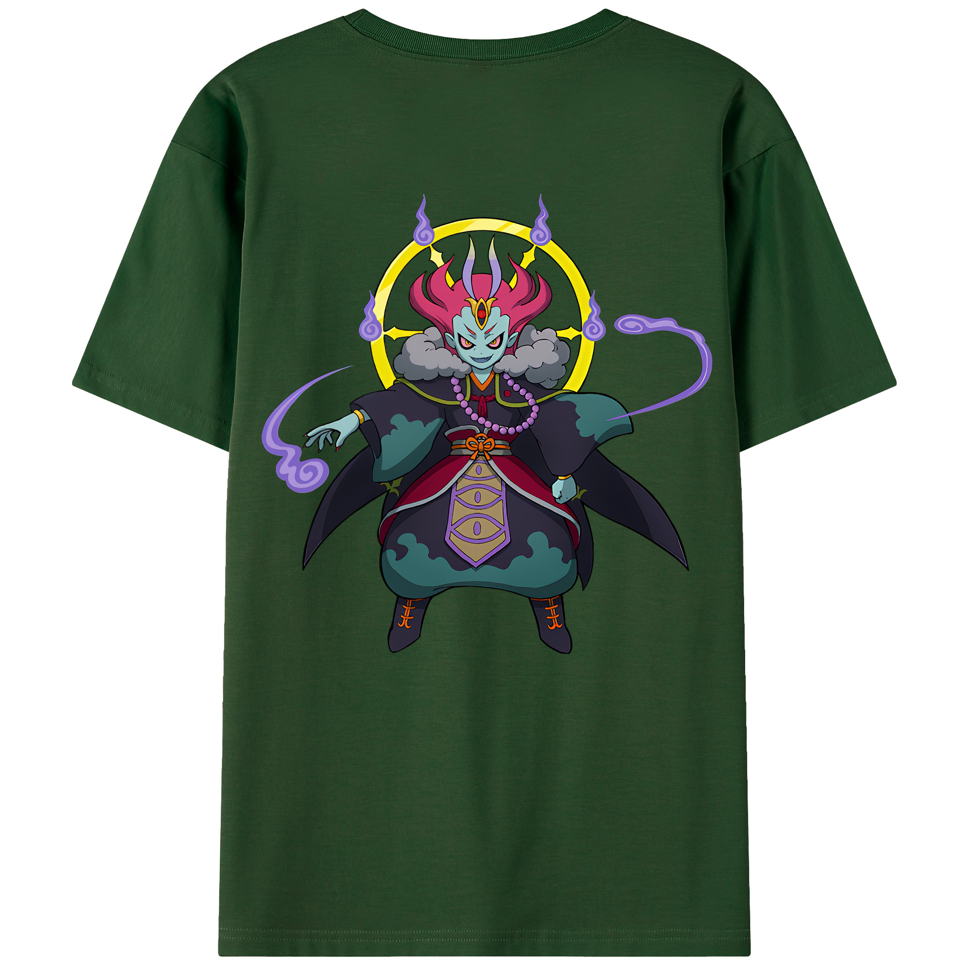 （画像用） 妖怪ウォッチ Yo-kai Watch 綿100％半袖Tシャツ（背面プリント）